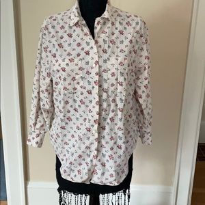 Vintage banana republic button down blouse